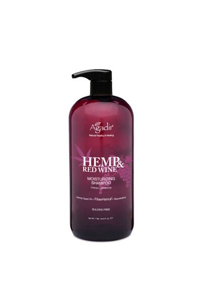 Agadir Hydrating Shampoo Hemp & Red Wine 1000 ml