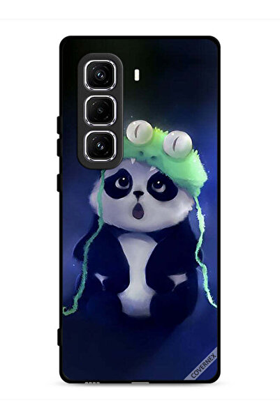 Covernex غطاء حماية لهاتف Infinix Hot 50 Pro 4G بطبعة باندا