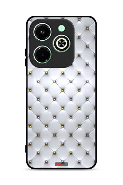 Tolwak غطاء حماية لهاتف Infinix Hot 40i 4G مطبوع عليه دبابيس على القماش