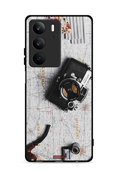 Tolwak غطاء حماية Realme C75 4G بكاميرا كلاسيكية