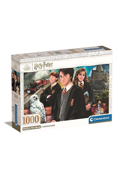 Harry Potter Here Begins Puzzle compact 1000 piese Clementoni