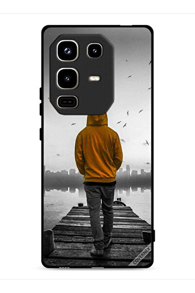 Covernex غطاء حماية لهاتف Infinix Note 50 Pro 4G بتصميم فتى حزين يمشي