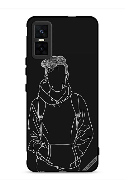 Covernex غطاء حماية لهاتف Infinix GT 30 Pro، رسم لشخصية جاكيت بوي