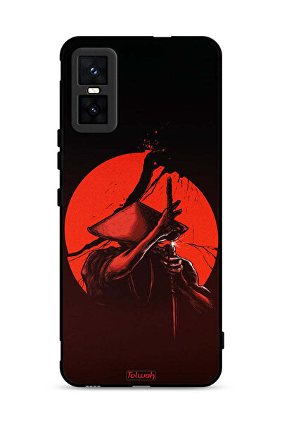 Tolwak غطاء حماية لهاتف Infinix GT 30 Pro بتصميم محارب السيف