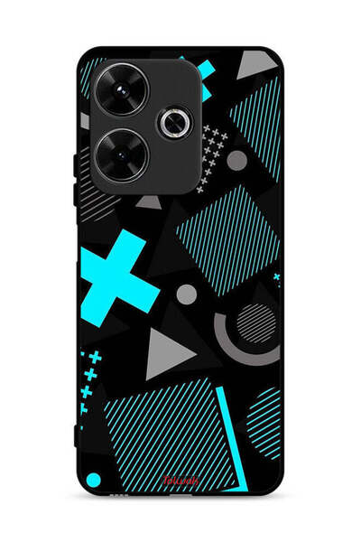 Tolwak غطاء حماية لهاتف Xiaomi Redmi 13 4G برسومات أيقونات لعبة الحبار