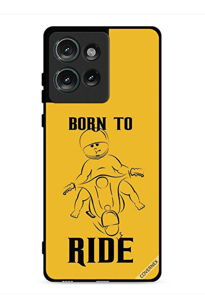 Covernex غطاء حماية لهاتف موتورولا إيدج 50 Born To Ride