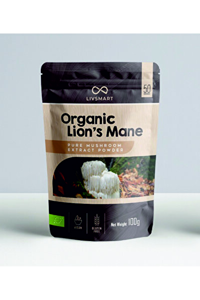 LIVSMART مستخلص فطر عرف الأسد 100 جرام