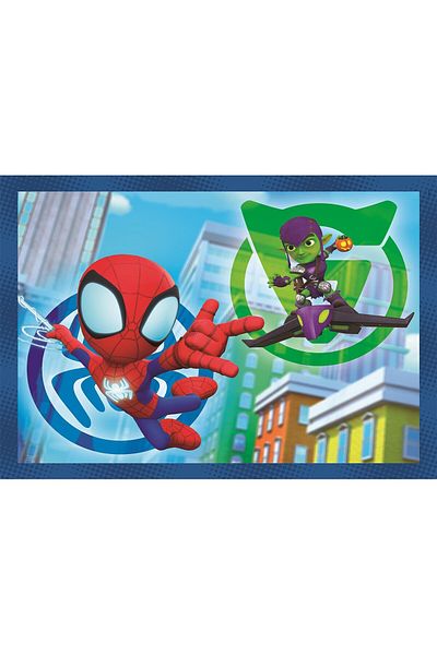 Disney Spiderman Spider-Man Spidey Puzzle 4 in 1 Clementoni