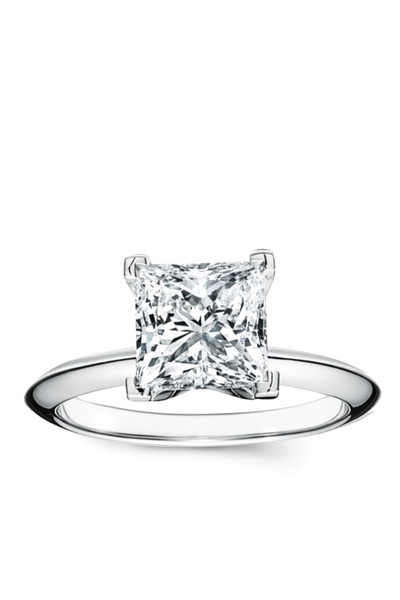 CARATS LAB GROWN DIAMOND Carats Pırlanta 2.00 Karat Prenses Kesim E Renk VS1 ...