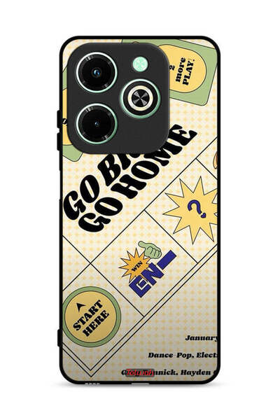 Tolwak غطاء حماية لهاتف Infinix Hot 40i 4G - Go Big Or Go Home