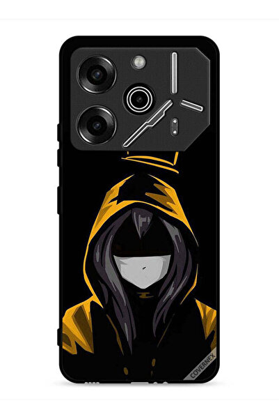 Covernex غطاء حماية لهاتف تكنو بوفا 6 برو 5G بطبعة ملكة فتاة