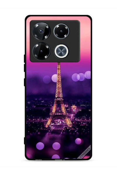 Covernex غطاء حماية لهاتف Infinix Note 40 Pro 5G بتصميم برج إيفل