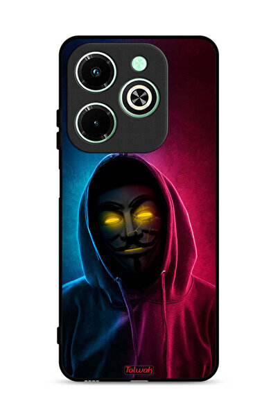 Tolwak غطاء حماية لهاتف Infinix Hot 40i 4G مع خلفية عالية الدقة