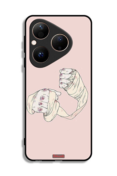 Tolwak غطاء حماية هواوي بيورا 80 بتصميم فن المقاتل