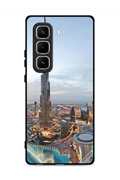 Covernex غطاء حماية لهاتف Infinix Hot 50 Pro 4G بإطلالة رائعة على وسط مدينة دبي