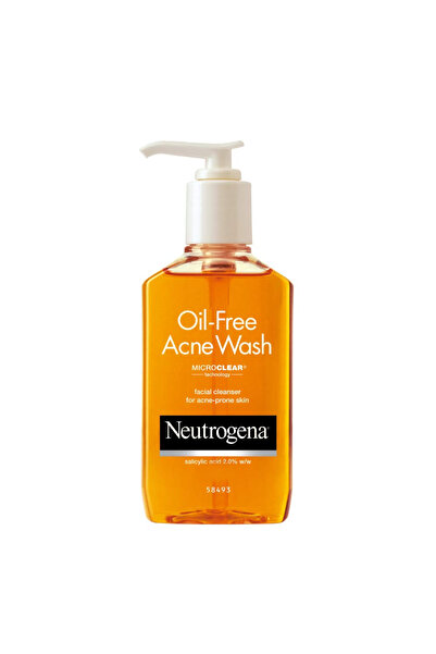 Neutrogena غسول الوجه الخالي من الزيوت لعلاج حب الشباب، 200 مل