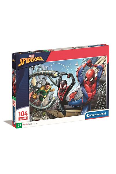 Disney Spiderman Spider-Man Miles Morales Clementoni Puzzle 104 Pieces