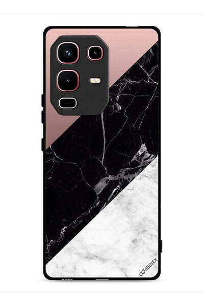 Covernex غطاء حماية لهاتف Infinix Note 50s بنمط مزيج من الرخام والبساطة