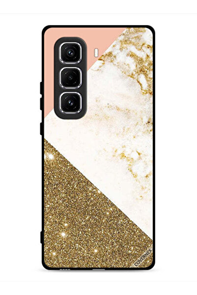 Covernex غطاء حماية لهاتف Infinix Hot 50 Pro 4G بنقشة لامعة ورخامية