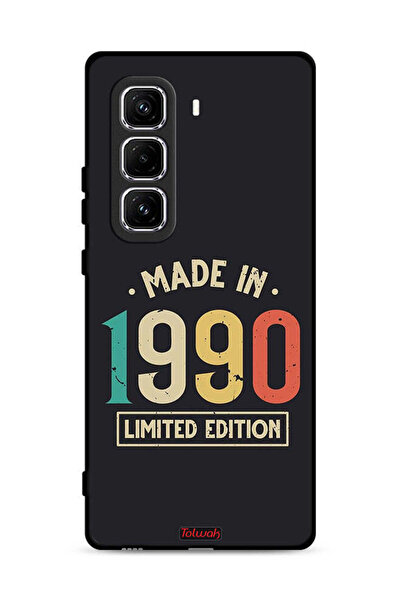 Tolwak غطاء حماية لهاتف Infinix Hot 50 Pro 4G، إصدار محدود، صنع عام 1990