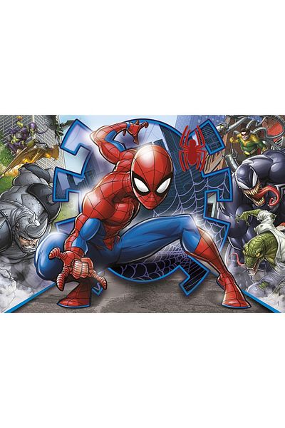 Disney Spiderman Spider-Man Sinister Threats Clementoni Puzzle 104 Pieces