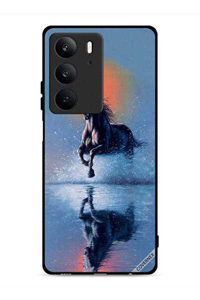 Covernex غطاء حماية Realme C75 4G برسومات حصان يركض في الماء