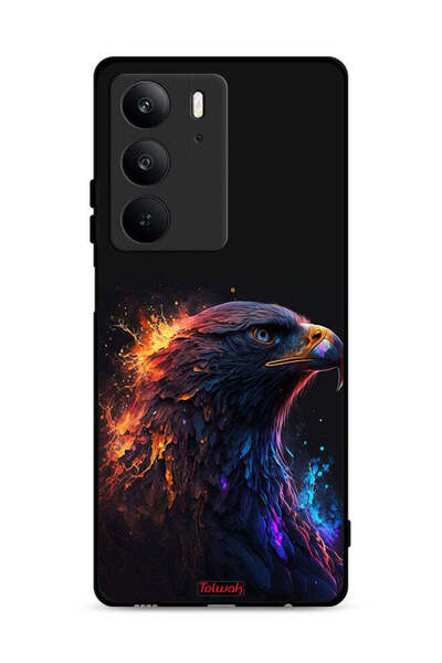 Tolwak غطاء حماية لهاتف Realme C75 4G بنقشة النسر