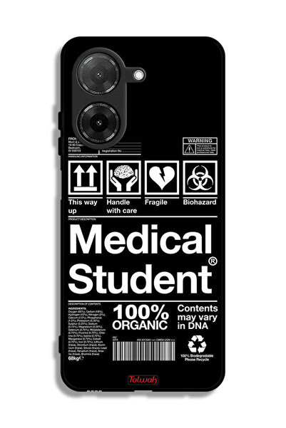 Tolwak غطاء حماية لهاتف Xiaomi Redmi A5 4G، ملصق طالب الطب