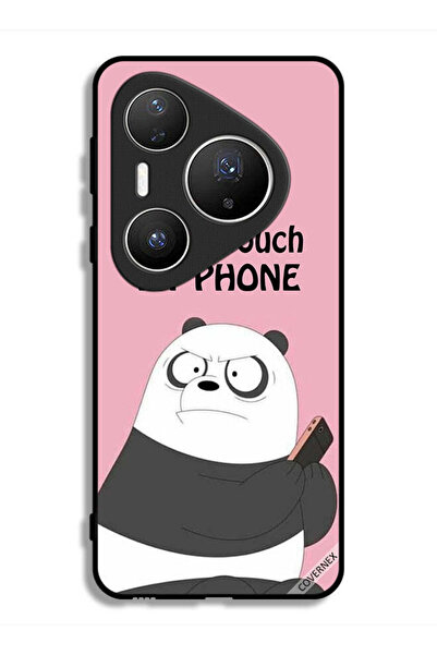 Covernex غطاء حماية لهاتف هواوي بيورا 80 برو بلس - لا تلمس هاتفي باندا