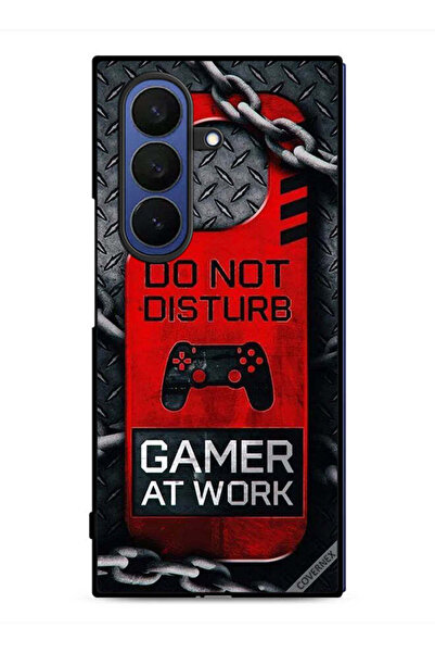 Covernex غطاء حماية لهاتف Samsung Galaxy Z Fold7 بخلفية للاعب في العمل