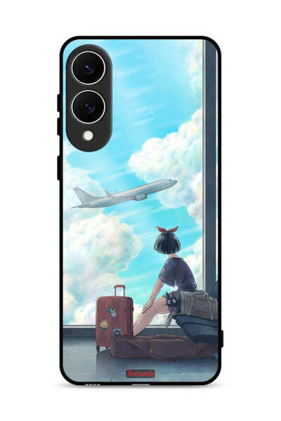 Tolwak غطاء حماية لهاتف Samsung Galaxy S25 Edge بتصميم فني للسفر