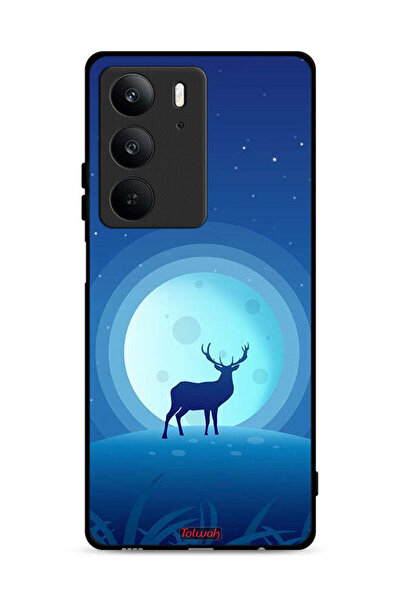 Tolwak غطاء حماية لهاتف Realme C75 4G بتصميم غزال