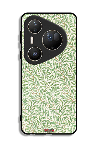 Tolwak غطاء حماية فائق لهاتف هواوي بيورا 80 بنقشة غصن الصفصاف الشهيرة