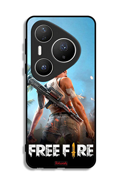 Tolwak غطاء حماية لهاتف هواوي بيورا 80 برو بلس فري فاير