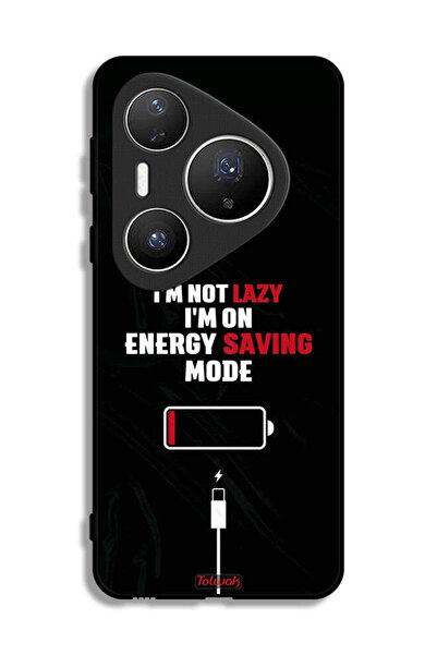 Tolwak غطاء حماية لهاتف هواوي بيورا 80 برو بلس - أنا لست كسولاً، أنا في وضع ت...