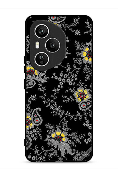 Covernex غطاء حماية لهاتف Honor 400 Pro بخلفية زهور فنية