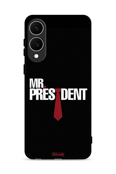 Tolwak Samsung Galaxy S25 Edge Protective Case Cover Mr President