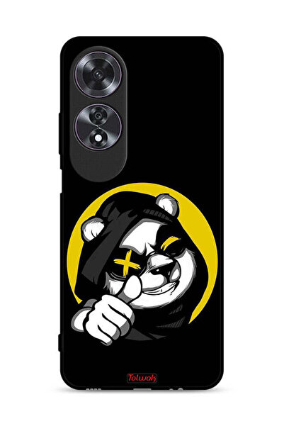 Tolwak غطاء حماية Oppo A60 بتصميم قطة مارشميلو لطيفة