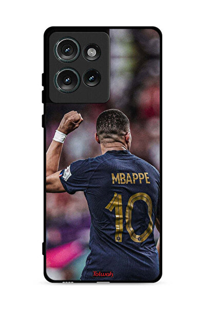 Tolwak غطاء حماية لهاتف موتورولا إيدج 50 بتصميم مبابي 10