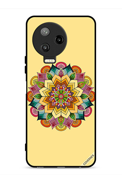 Covernex غطاء حماية لجهاز Infinix Note 12 Pro 4G بنقشة ماندالا دائرية