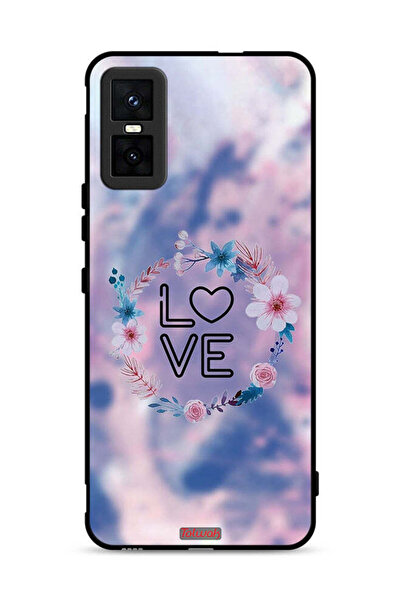 Tolwak غطاء حماية لهاتف Infinix GT 30 Pro بنقشة خاتم الحب والزهور