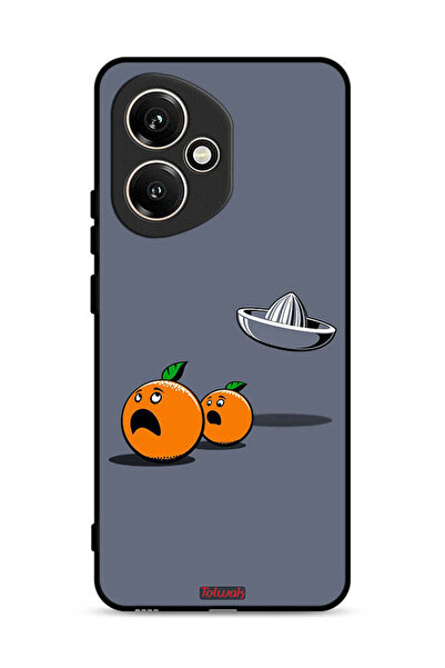 Tolwak غطاء حماية لهاتف Honor 400 بتصميم فني رقمي بسيط وفكاهي