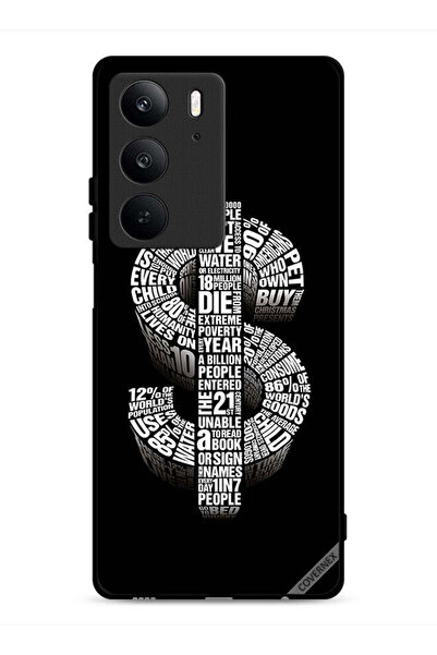 Covernex غطاء حماية لهاتف Realme C75 4G بطبعة دولار الخط