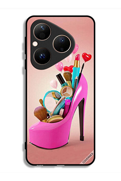 Covernex غطاء حماية لهاتف هواوي بيورا 80 مع أدوات المكياج