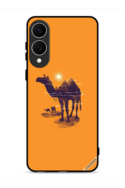 Covernex غطاء حماية لهاتف Samsung Galaxy S25 Edge برسومات جمال وشمس