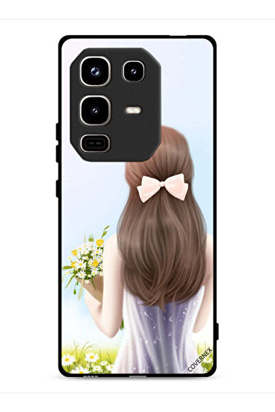 Covernex غطاء حماية لهاتف Infinix Note 50 Pro 4G بتصميم فتاة جميلة