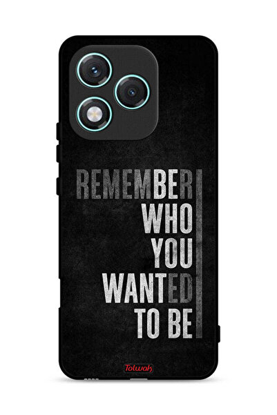 Tolwak غطاء حماية لهاتف Honor 400 Lite تذكر من أردت أن تكون