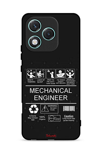 Tolwak غطاء حماية لهاتف Honor 400 Lite، ملصق مهندس ميكانيكي