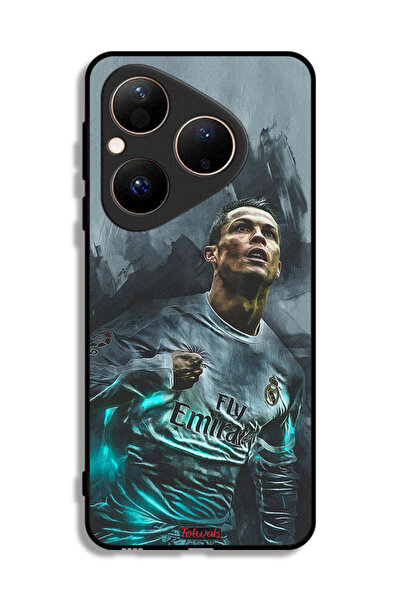Tolwak غطاء حماية هواوي بيورا 80 برسومات كريستيانو رونالدو