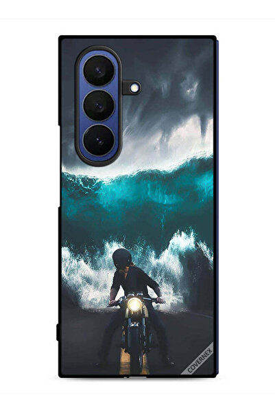Covernex غطاء حماية لهاتف Samsung Galaxy Z Fold7 بتصميم موجة مائية